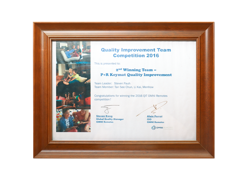 Quality Improvement Team Competition 2016